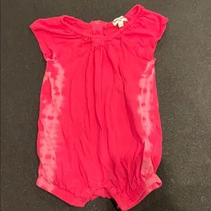 Splendid hot pink romper 3-6 months